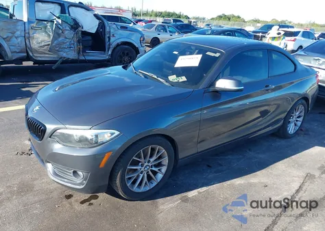 2014 BMW 228I z USA, uszkodzony, nr VIN WBA1F5C57EV255839